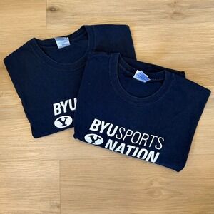 2x BYU Sports Nation T-shirts size XL